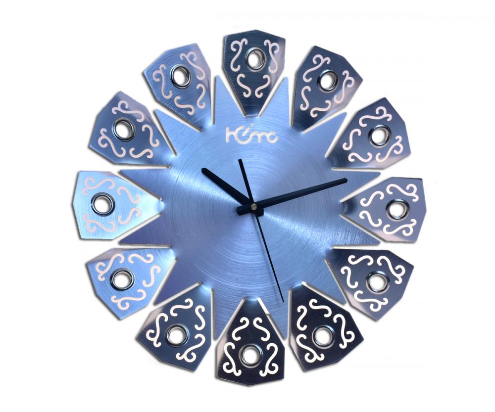 Diamante Totem Designer Wall Clock for Home | Living Room | Bedroom | Office Makes an Accent Statement in Your Home or as a Gift
